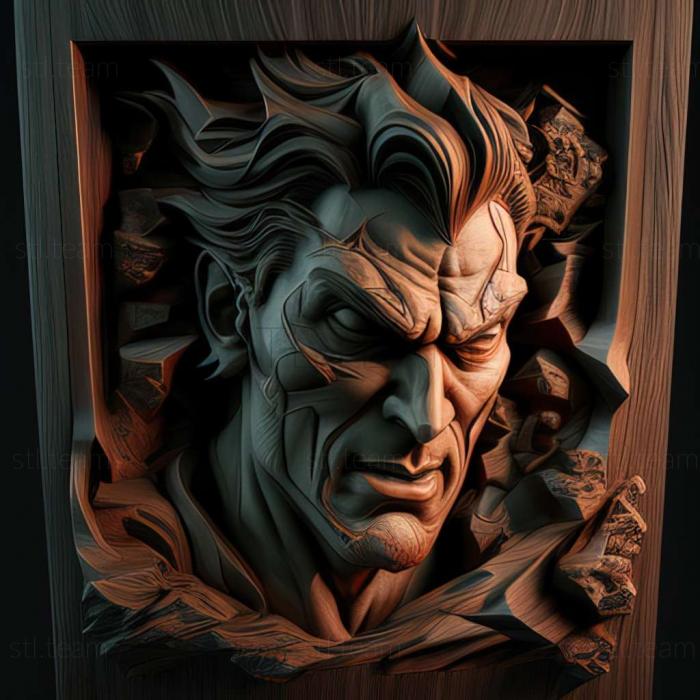 3D model Tekken 7 Fated Retribution game (STL)